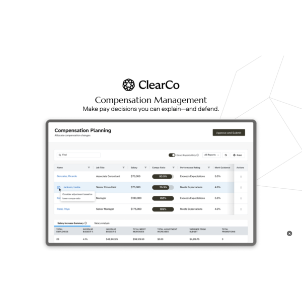 Clearco Logo Raleigh Software Development ClearCo Compensation Management - FutureSolve.com