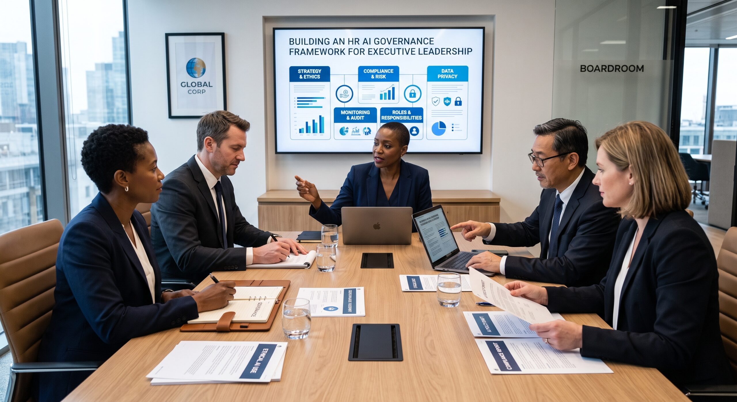 Building an HR AI Governance Framework for Executive Leadership
